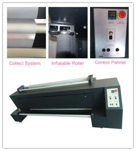 China Printed Fabric Heat Sublimation Machine 1.6M Width Direct On Fabric Dryer factory