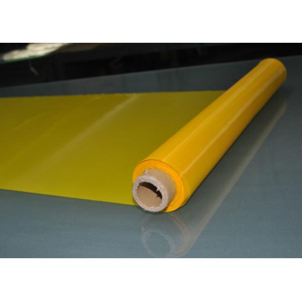 China Yellow T- Shirt  Screen Printing Fabric Mesh 87" , Polyester Printing Mesh High Modulus factory