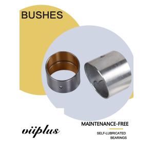 Bronze Bushings Material : Steel CuPb10Sn10 & CuSn6Zn6Pb3 Bimetal Bearing
