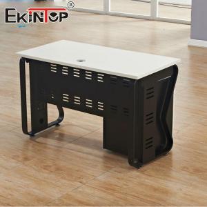 Black Customizable Small Employee Desk Home Solid Wood Computer Desk