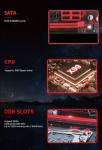 Customized high quality motherboard LGA 2011 motherboard X99 chip for game