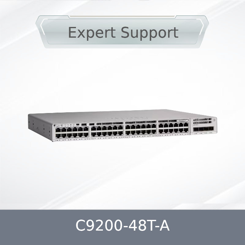 China Original New C9200-48t-a 9200 Series Enterprise Switch 48 Ports with 10/100/1000Mbps factory
