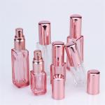 Luxury 10ml 30ml Empty Cosmetic Glass Bottles Pink Glass Perfume Bottles