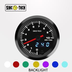 China Do636 Sensor 7 Colors Sinco Tech Dash Digital RPM Gauge factory