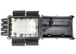 FTTH Outdoor Splice Fiber Optic Closure Waterproof ADSS Applications Dome Type