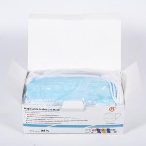 China In Stock China Facemask 3 Ply Earloop Masque Disposable Face Mask factory