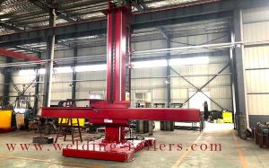 China Red Color 3030 Column And Boom Welding Manipulators For Pressure Vessels factory