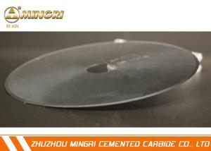 China Tungsten Carbide Disc Cutter Carbide cutting blades For cigarette filter,rubbers etc factory