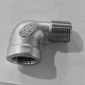 China Class 150 Stainless Steel Cast Fittings Threaded Street Elbow MSS SP-114 factory