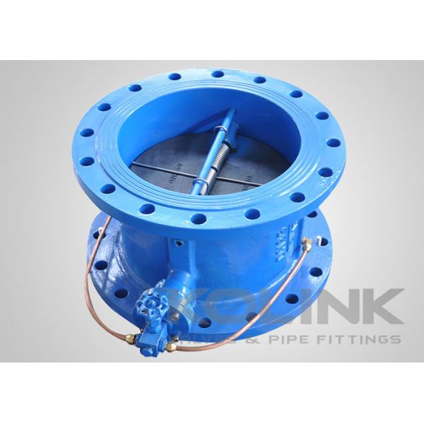 China Ductile Iron Non-slam Check Valve with Hydraulic Damper factory
