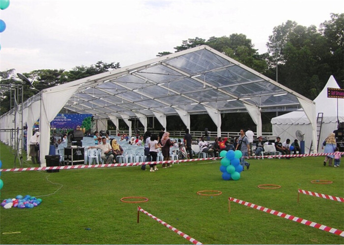Transparent Water Proof Marquee Clear Event Tent For Outdoor Birthday / Wedding Party