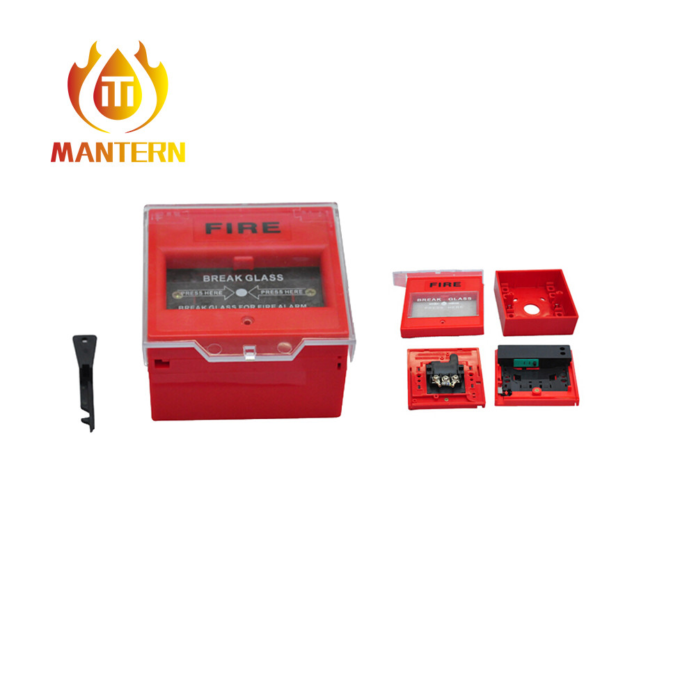 Fire Fighting Equipment Conventional Resettable Manual Call Point for Fire Alarm