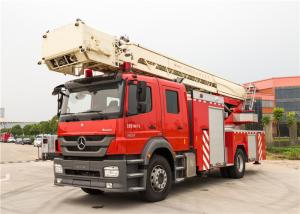 China 32m 6×4 Aerial Fire Truck with Telescopic Ladder used for rescue &amp; Fire Fighting factory