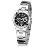OEM ODM Alloy Quartz Watch , Mixing Colors Steel Band Watch For Women'S