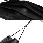 175x95mm Disposable Medical Face Mask , Disposable Black Surgical Mask