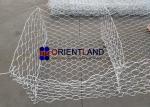 HDG 80x100mm Woven 3.0mm Gabion Wire Baskets