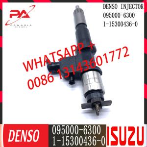 China DENSO Diesel Common rail Injector 095000-6300 for ISUZU 1-15300436-0 factory