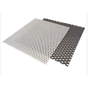 Stainless Steel Perforated Metal Mesh Sheet For Filter and Screen