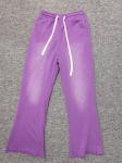 Men'S Sun Faded Acid Wash Flared Sweatpants Custom For Girls Boys Vintage