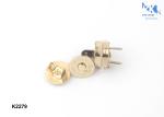 Metal Bag Magnetic Button Brass Material 14mm Diameter K2279 Magnetic Handbag