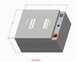 China Li-Ion Lithium Marine Batteries 36v 100ah 120ah For Off Grid Solar System factory