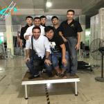 Durable 4Legs Portable Aluminum Folding Stage 1.22*1.22M