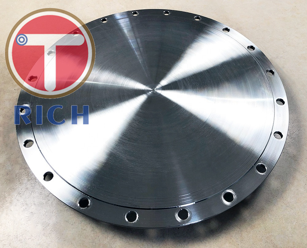 DN5000 Oiled Treatment Threaded Blind FlangeNon Alloy