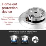 Ceramic Surface Built In Gas Hob Radiant Coil Burner CB CE