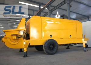 China HBT Series Concrete Mixer Pump Concrete Pumping Machine With S Valve factory