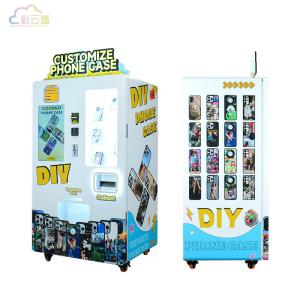 China Convenient Metal/Plastic Phone Case Printing Vending Machine for Huawei Cash/Debit/Credit Payment Options factory