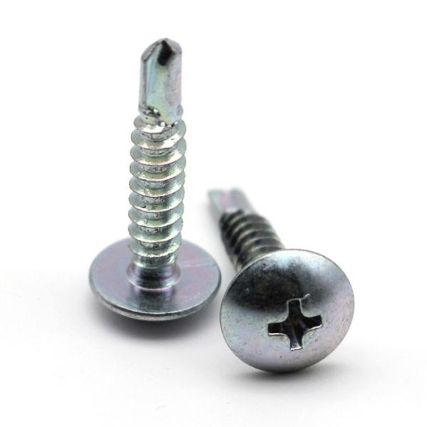 China Steel Pan Head Cross Recessed A2 M3 Metal Titanium Self Drilling Screw factory