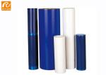 Tinting Window Glass Blue Transparent Protective Film Window Shatter Shield Blow