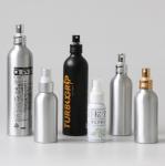 300ml Trigger Spray Aluminum Cosmetic Bottles with evenly coating