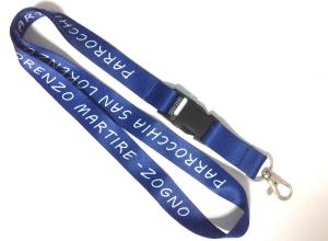 China Custom Promotional Dye Sublimation Lanyard with 100% Polyester Material factory