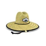 Unisex Patch Straw Hat For Summer Outdoor Surfing Lifeguard