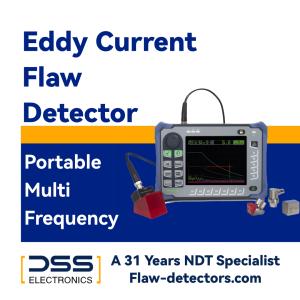 High Speed Rotating Scanner And Probe Portable Eddy Current Flaw Detector