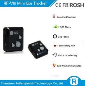 China Individual gps tracking devices for child tracking RF-V16 best personal gps tracker factory