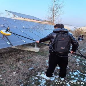 5.5m Handle Brush for Single-Head Rotating Lithium-Power Solar Panel Cleaning