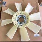 10 Blades ME2998109 Fan Blades Excavator Diesel Engine 6D24 Cooling Fan Blades