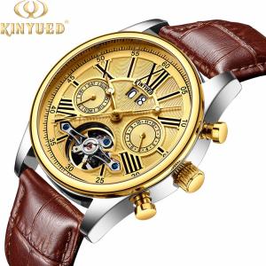 China Day / Date Minimalist Mechanical Watch 3 ATM Water Resistant Long Life Span factory