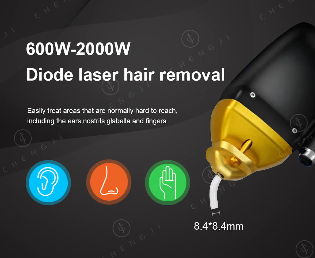 4 Wavelength Laser Hair Removal 808nm Diode Laser Epilation Machine Tec Cooling