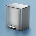 11.5L*2 Square Stainless Steel Soft Close Pedal Bin for Recycling and Waste