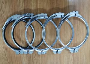 China Duct Fittings 600mm Duty Heavy Pipe Clamp Pull Ring With Epdm factory