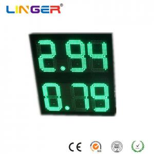 China 10 Inch Digits 8.88 Format Led Gas Price Sign , Led Price Sign For Gas Station factory