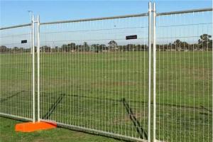 China Hot Dip Galvanized Portable Security Fence Construction Security Fencing factory