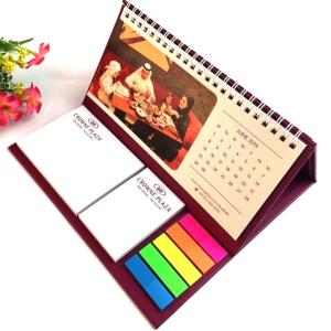 China Custom 2026 folding paper calendar on sale