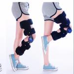 Metal hinged orthopedic knee pads - KB03