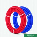 Home 15mm Underfloor Heating Pipe , Durable Polypipe Underfloor Heating Pipe