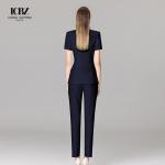 Women's Formal Suit in Slim Fit Polyester Fiber Fabric Office Dress for Ladies