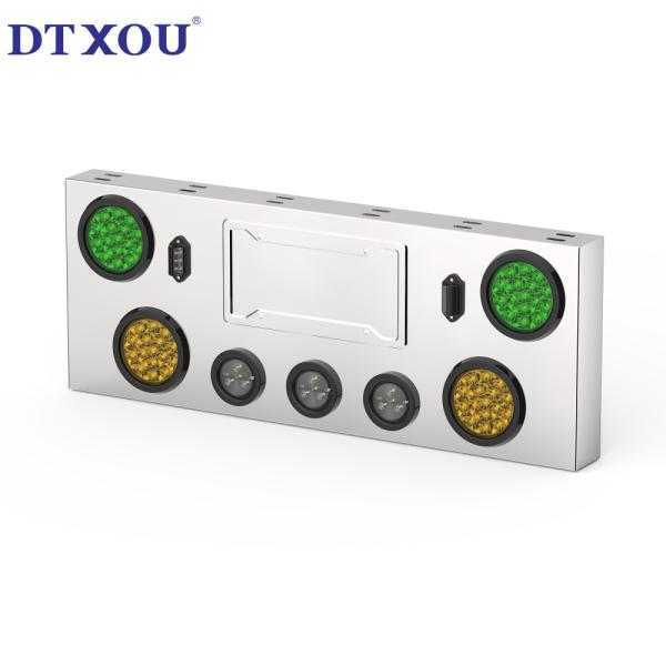 Multi-function Stop Reverse Turn Tail Light Waterproof 24v Rear Lamp For Heavy Truck Lorry Trailer